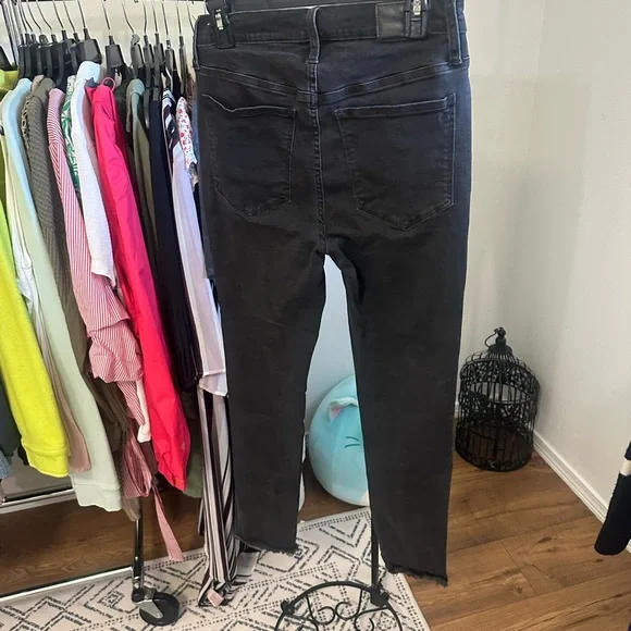 Madewell Women's Dark Gray High-Rise Jeans - Picture 5 of 5